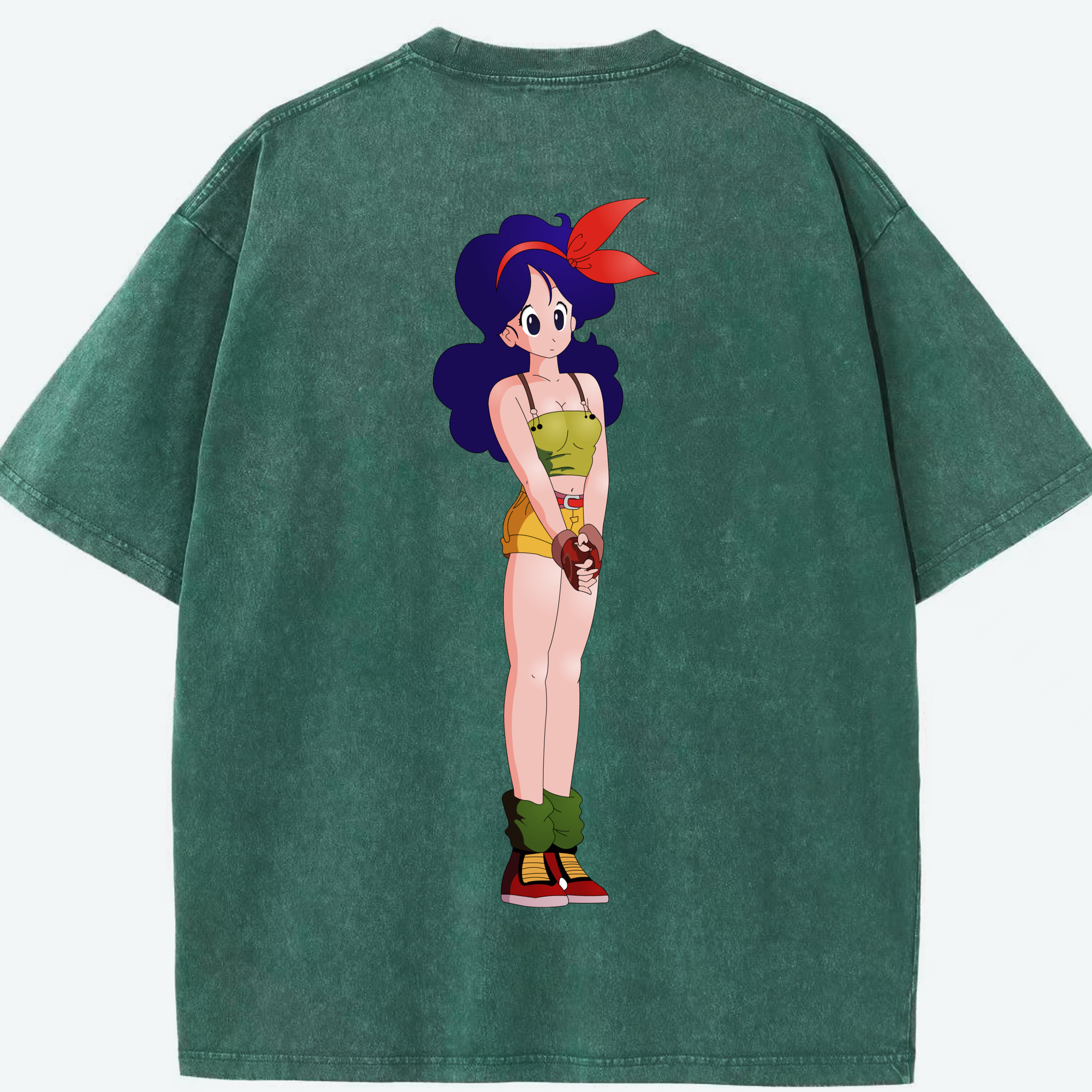 （画像用） ドラゴンボール DRAGON BALL 綿100% ヴィンテージ風 半袖Tシャツ（背面プリント）
